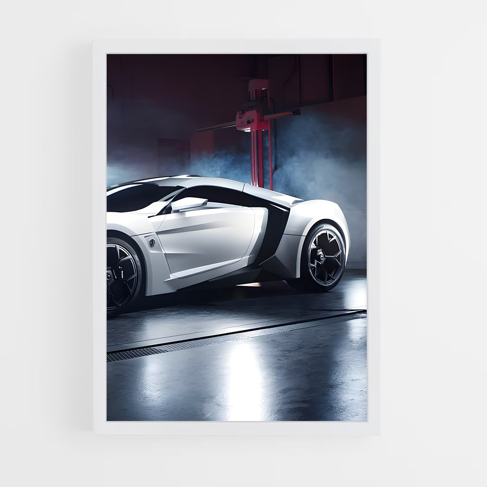 Poster captivant W motors (vue 3)